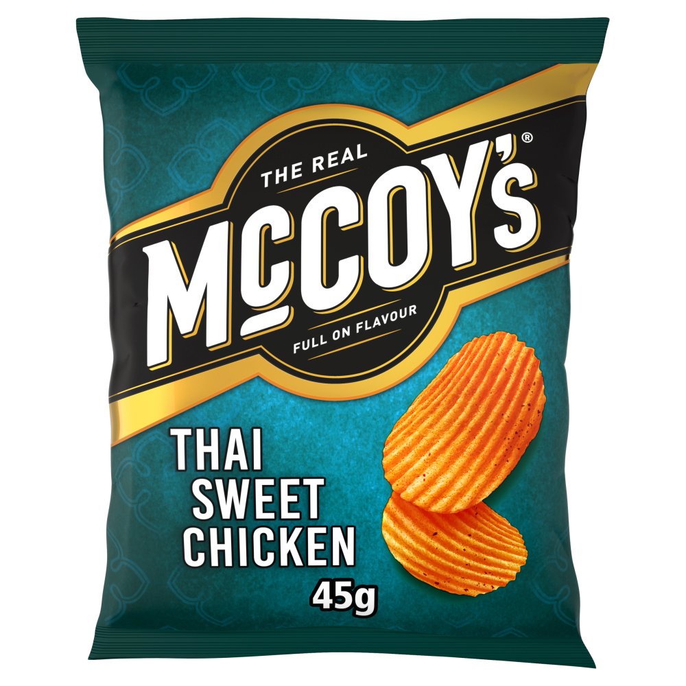 Mccoy'S Thai Sweet Chicken Grab Bag Crisps 45G