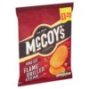 Mccoy'S Flame Grilled Steak Sharing Crisps 65G, £1.25 PMP