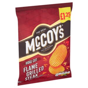 Mccoy'S Flame Grilled Steak Sharing Crisps 65G, £1.25 PMP