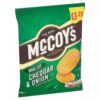 Mccoy’S Cheddar & Onion Sharing Crisps 65G, £1.25 PMP