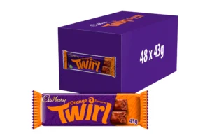 Cadbury Twirl Orange Chocolate Bar 43G