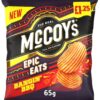 Mccoy’S Epic Eats Bangin’ Bbq Sharing Crisps 65G, £1.25 PMP