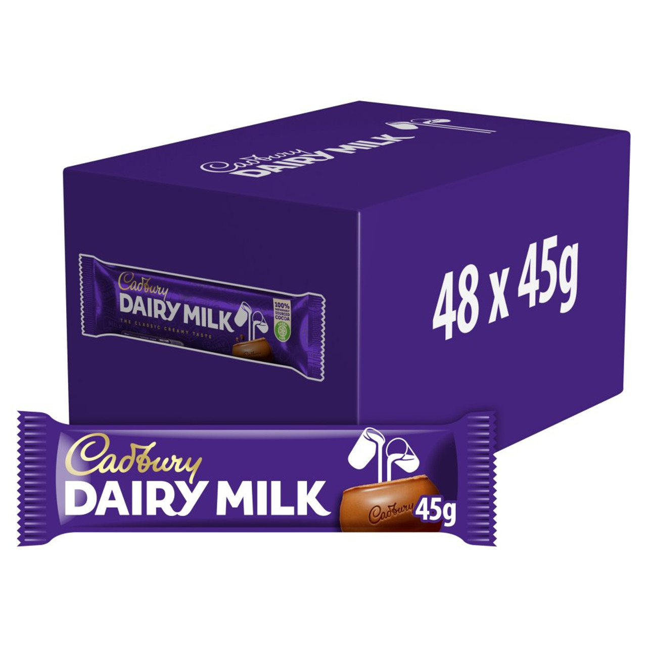 Cadbury Dairy Milk Chocolate Bar 45G