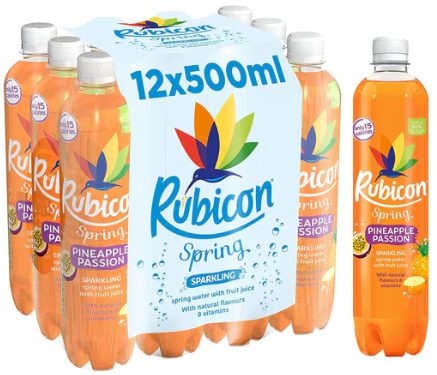 Rubicon Spring Pineapple & Passion PM£1 500ml