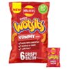 Wotsits Crispy Bacon Multipack Chickpea Crisps 6x12G