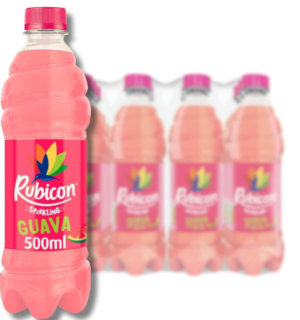 Rubicon Sparkling Guava Juice Drink 500ml PMP £1
