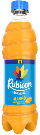 Rubicon Sparkling Mango Juice Drink 500ml PMP £1
