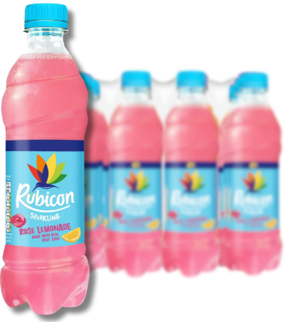 Rubicon Sparkling Rose Lemonade 500ml