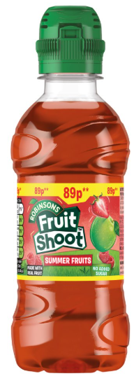 Robinsons Fruit Shoot Summer Fruits Juice Drink PMP 275ml