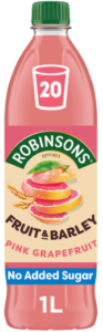 Robinsons Fruit & Barley with Vitamins Pink Grapefruit Squash 1L