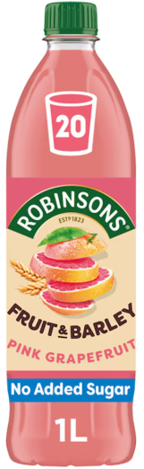 Robinsons Fruit & Barley with Vitamins Pink Grapefruit Squash 1L