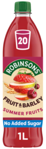 Robinsons Fruit & Barley with Vitamins Summer Fruits Squash 1L