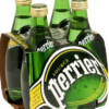 Perrier Sparkling Natural Mineral Water Glass 330ml