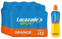 Lucozade Sport Orange Bottles 500ml