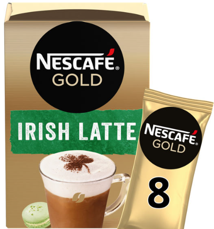 Nescafe Gold Irish Latte 8 x 19.8g (158.4g)