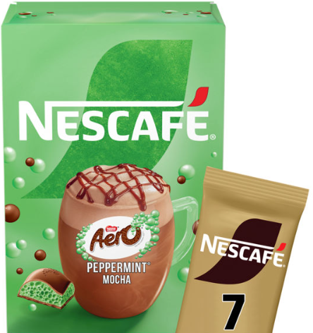 Nescafe Peppermint Aero Mocha Sachets 7x19g