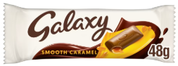 Galaxy Smooth Caramel & Milk Chocolate Snack Bar 48g