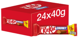 Kit Kat Chunky Milk Chocolate Bar PMP 75p 40g