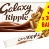 Galaxy Ripple Milk Chocolate Snack Bars Multipack 3x30g