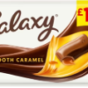 Galaxy Smooth Caramel & Milk Chocolate Block Bar £1.35 PMP 135g