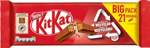 Kit Kat 2 Finger Milk Chocolate Biscuit Bar Multipack 21 Pack