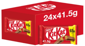 Kit Kat 4 Finger Milk Chocolate Bar 41.5g PMP 65p