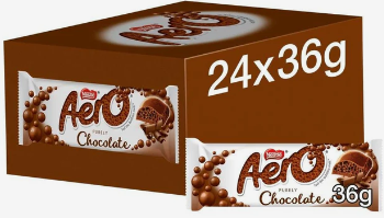 Aero Bubbly Bar Milk 36G