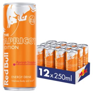 Red Bull Energy Drink Apricot Edition 250ml, 12 Pack PM 1.55