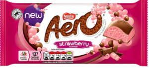 Aero Strawberry Chocolate Sharing Bar 90g