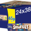 Smarties Milk Chocolate Sweets Tube 38g 65p PMP