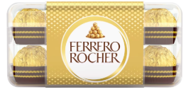 Ferrero Rocher Gift Box Of Chocolate 16 Pieces 200g