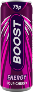 Boost Energy Sour Cherry 250ml - PMP 75p