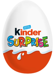Kinder Surprise Milk Chocolate Eggs With Toy 20g