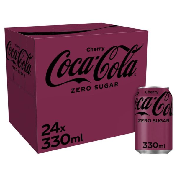 Coca-Cola Zero Sugar Cherry 330ml