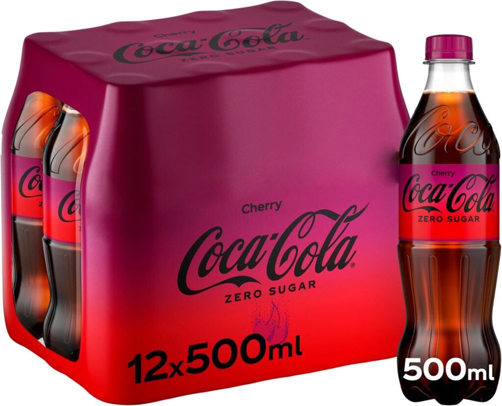 Coca-Cola Zero Sugar Cherry 12 x 500ml