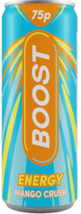 Boost Energy Mango Crush 250ml - PMP 75p