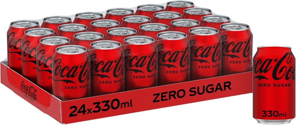 Coca-Cola Zero Sugar Non-Barcoded Multipack Cans 24 x 330ml