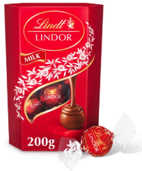 Lindt Milk Chocolate Truffles Box 200g