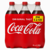 Coca-Cola Original Taste 6 x 1.75L PM £2.59