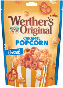 Werther's Original Caramel Popcorn Pretzel 140g