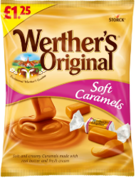 Werther's Original Soft Caramels Pm £1.25 110g