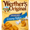 Werther's Original Sugar Free Creamy Toffees Pm £1.25 65g