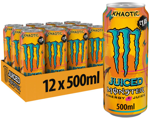 Monster Khaotic PM £1.65 500ml