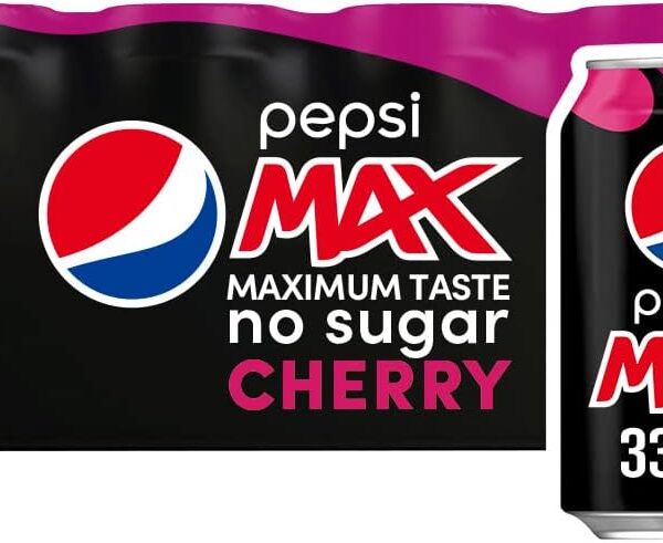 Pepsi Max Cherry Cans 330ml