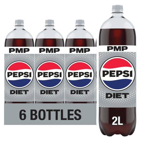 Diet Pepsi Cola Bottle PMP 2L