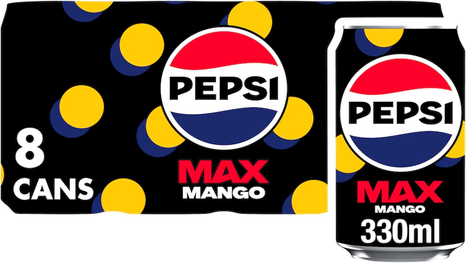 Pepsi Max Mango 8 x 330ml