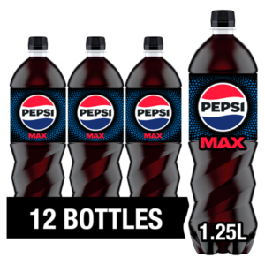 Pepsi Max No Sugar Cola Bottle 1.25L