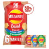 Walkers Baked Variety Multipack Crisps 6 x 22g