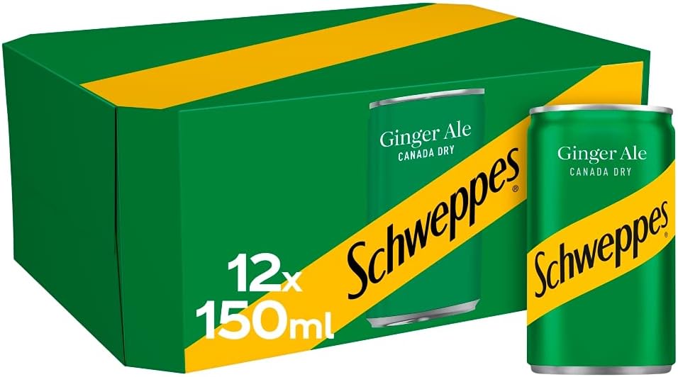 Schweppes Canada Dry Ginger Ale 12x150M