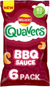Quavers BBQ Snacks 6x16g